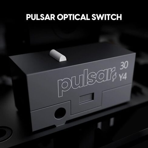 ماوس الألعاب اللاسلكي Pulsar Gaming Gears X2 Crazylight، خفيف الوزن للغاية 1.23 أونصة (35 جرام)، مفتاح بصري، 32000 نقطة في البوصة، 750 IPS، مستشعر XS-1، متوافق مع 8k (Uyuni White) (متجدد) in Kuwait