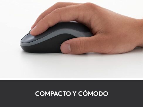 Logitech M185 Wireless Mouse - Gray (Renewed) in Kuwait
