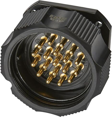 Socapex 19PIN Male Panel Mount Connector x10PCS in Kuwait