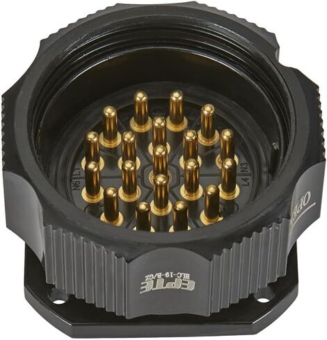 Socapex 19PIN Male Panel Mount Connector x10PCS in Kuwait