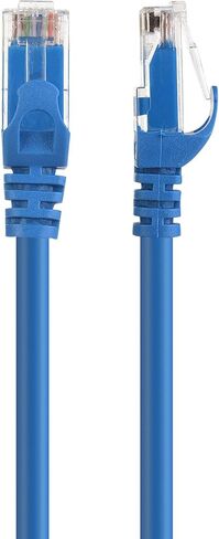Cable Matters Snagless Long Cat6 Ethernet Cable (Cat6 Cable, Cat 6 Cable) in Blue 50 ft & Cat6A (SSTP, SFTP) Shielded Ethernet Cable in Kuwait