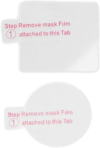 Qiilu Lens Screen Protector For Vlog Camera Screen Film With Case + Ultra Clear Tempered Glass Protector Rewritten in Kuwait