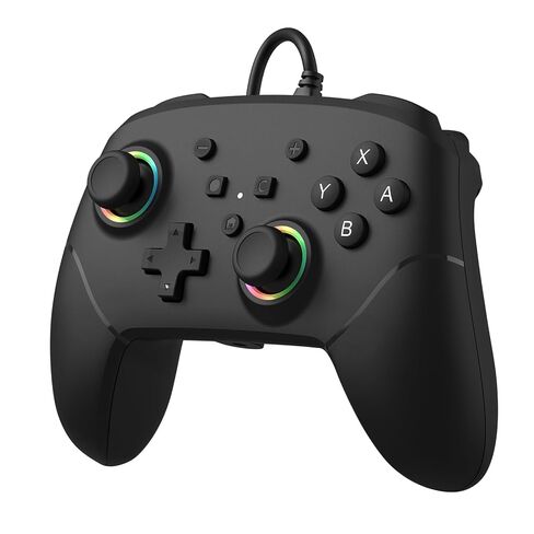 BETMI RGB Wireless Pro Controller for Switch 2/1, One Click Wake-up, C Button, 9 Gyro Axis, Hall Effect Joysticks, Macro, Dual Vibration, 3.5mm Jack, Lite/OLED/PC Bluetooth Game Controller (White) in Kuwait