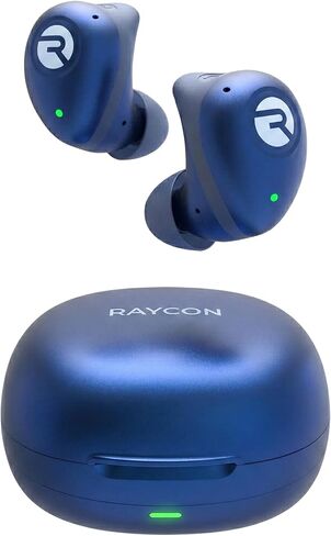 سماعات أذن Raycon Fitness Bluetooth True اللاسلكية مع ميكروفون مدمج 56 ساعة من البطارية IPX7 وإلغاء الضوضاء النشط ووضع الوعي بلوتوث 5.3 رياضة محمولة (أرجواني) in Kuwait
