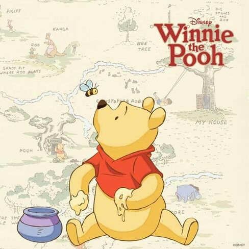 Skinit Decal Gaming Skin Compatible with PS4 Console - Officially Licensed Disney Winnie The Pooh Hundred Acre Wood Design in Kuwait
