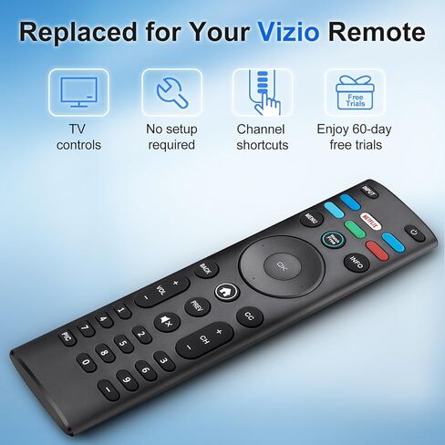 Universal for VIZIO Smart TV Remote Control Replacement XRT140 XRT136 XRT260 XRT270 in Kuwait