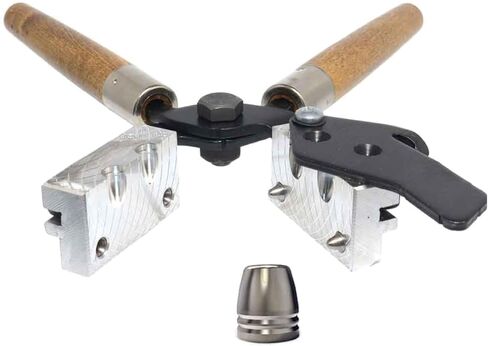 90601 Lee Precision, 2 Cavity Bullet Mold, .35 Caliber & 9mm (.356" Diameter), 95 Grains, Flat Nose in Kuwait