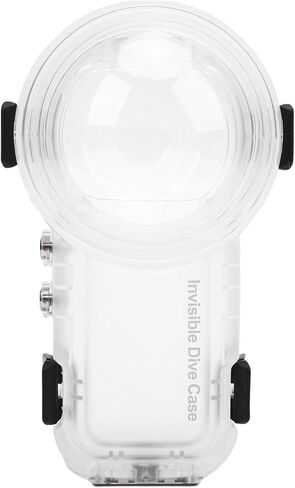 Pomya Diving Camera Case 60M Underwater Housing for X5 with Magnetic Fast Release Base, Clear PMMA Lens 98% Transmittance AntiFog Inserts, Professional for Snorkeling Scuba Photography in Kuwait