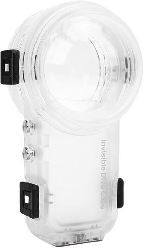 Pomya Diving Camera Case 60M Underwater Housing for X5 with Magnetic Fast Release Base, Clear PMMA Lens 98% Transmittance AntiFog Inserts, Professional for Snorkeling Scuba Photography in Kuwait