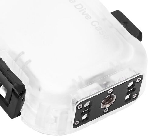 Pomya Diving Camera Case 60M Underwater Housing for X5 with Magnetic Fast Release Base, Clear PMMA Lens 98% Transmittance AntiFog Inserts, Professional for Snorkeling Scuba Photography in Kuwait