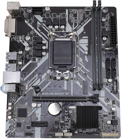 اللوحة الأم XUMIUZIY B365M D2VX SI M ATX، تدعم مقبس LGA 1151 الجيل التاسع الثامن لـ Core i9 i7 i5 i3، مع فتحات ذاكرة DDR4 لمخرج DVI PCI E 3.0 in Kuwait