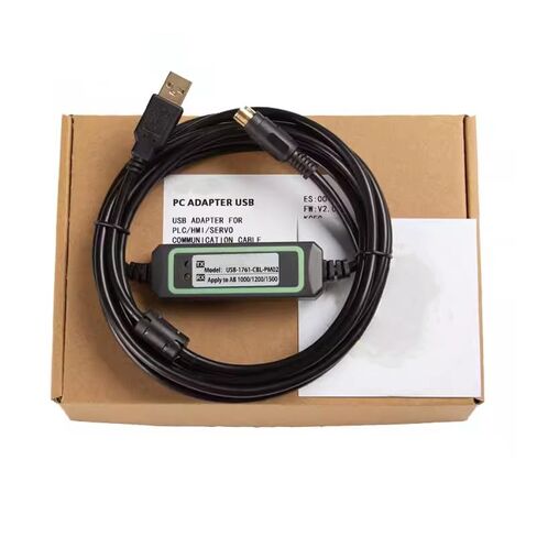 USB-1761-CBL-PM02 for A-B MicroLonix 1000/1200/1500 Series PLC Programming Cable Download Cable Gold-Plated High-Speed Stable Model FT232RL Chip 3 Meter in Kuwait