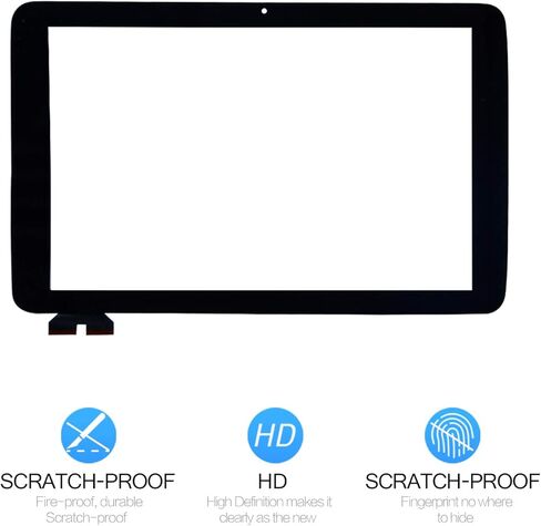 استبدال الشاشة لجهاز LG G Pad 10.1 V700 VK700 Touch Glass Digitizer (لا يشمل LCD) (أسود) in Kuwait