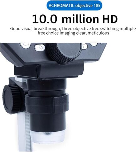 مجهر عدسة مجهر G1000 مجهر رقمي لحام 4.3 بوصة قاعدة كبيرة شاشة LCD 8MP 1-1000X عدسة مكبرة مكبرة مستمرة للمجهر البصري in Kuwait