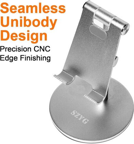 for iPad Tablet Stand for Desk, Adjustable Desktop Cell Phone Stand Holder for iPad Pro 9.7/10.5/11/12.9/Air Mini 5th/6th Generation, iPhone 16/15/14/13/12/11, Samsung Tablet, Tab (3.5-13") in Kuwait