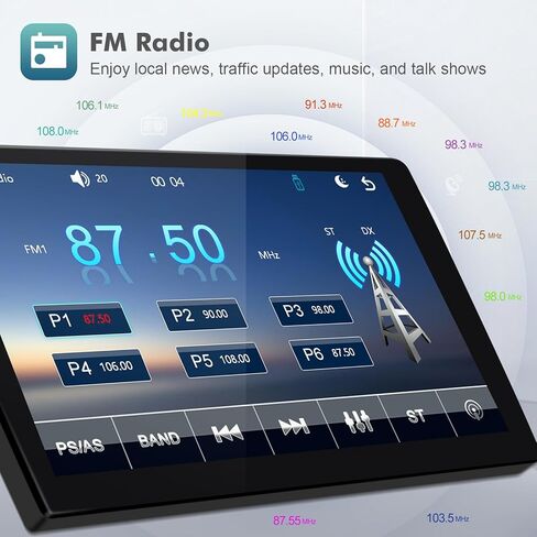ستيريو سيارة Linux مزدوج الدين لكيا سول 2014-2019 مع شاشة لمس 9 بوصة وراديو مدمج لاسلكي Carplay/Android Auto/Bluetooth/FM/USB/عناصر تحكم في عجلة القيادة/كاميرا احتياطية in Kuwait