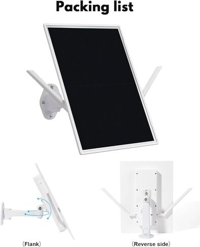 Solar WiFi Extender Outdoor, Solar WiFi Repeater Outdoor, Solar Powered WiFi Extender for Garden, Farm & Ranch,15W Solar Panel, 26000mAh Battery, IP65 Waterproof in Kuwait