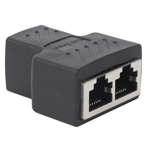 مقسم شبكة Fafeicy، مادة ABS 1 إلى 2 موسع كابل RJ45 للألعاب وإعداد الشبكة المنزلية in Kuwait