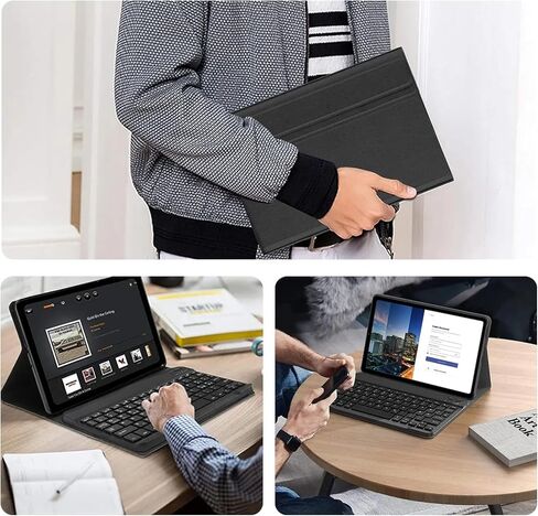Keyboard Case for iPad mini 7 (A17 Pro 2024) / Mini 6 (2021) 8.3inch,with Mouse and Detachable Keyboard,Case with Pencil Holder for iPad mini 7th/6th Generation in Kuwait