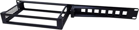 19"(1U) Rack Mount Compatible W/Cloud Gateway Fiber UCG-Fiber/UXG-Fiber + 7 Keystone Slots (1U, 19inch) (Black) in Kuwait