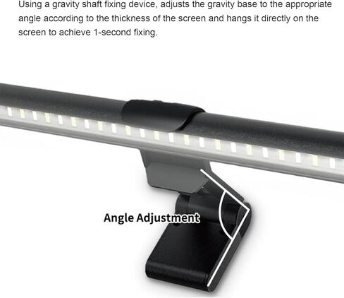 Monitor Light Bar, Eye Care USB Reading Mnitor Lamp, Anti Glare Computer Screen Lights with 3 Color Temperature Dimmable Desk Lamp for Home Office Working in Kuwait