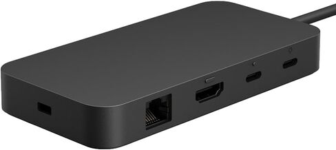 قاعدة مايكروسوفت سيرفس USB4 سلكية باللون الأسود، 100 وات، W129143837 (100 وات) in Kuwait