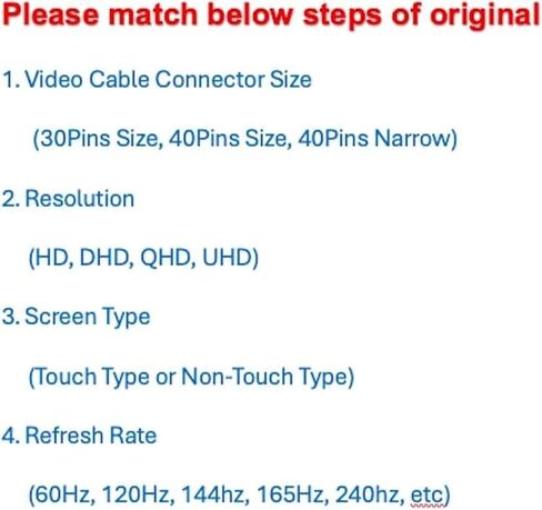 EM EMAJOR TECH New Screen Replacement for HP N140JCN-EEK 1920X1200 FHD+ OnCell Touch LCD LED Display with Set of Tape and Tools (for HP Only) in Kuwait