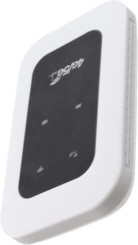 Fabater Portable 4G WiFi Hotspot, 300Mbps High Speed LTE CAT4 10 Hour Battery for 10 Devices, 4G Mobile Hotspot, WiFi Device with SIM Card Slot for Travel, Home, Gaming in Kuwait