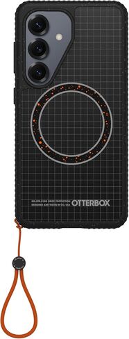 حافظة OtterBox لهاتف Samsung Galaxy S26 Ultra Sole - حلبة منتصف الليل (أسود)، حافظة هاتف Grippy لهاتف Samsung Galaxy، مغناطيس مدمج، مصدات مرتفعة للحماية الشاملة in Kuwait