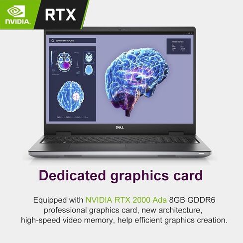 كمبيوتر محمول Dell Precision 7000 7780 Mobile Workstation، NVIDIA RTX 2000 Ada 8GB، 32GB LPCAMM2 DDR5 RAM، 17.3 بوصة FHD، Intel 24-Core i9-13950HX (>Ultra 7-165H)، كمبيوتر IST مخصص 1 تيرابايت/2 تيرابايت SSD، ويندوز 11 برو in Kuwait