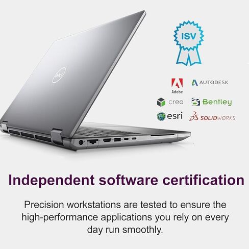 كمبيوتر محمول Dell Precision 7000 7780 Mobile Workstation، NVIDIA RTX 2000 Ada 8GB، 32GB LPCAMM2 DDR5 RAM، 17.3 بوصة FHD، Intel 24-Core i9-13950HX (>Ultra 7-165H)، كمبيوتر IST مخصص 1 تيرابايت/2 تيرابايت SSD، ويندوز 11 برو in Kuwait