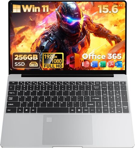 2026 أحدث كمبيوتر محمول مقاس 15.6 بوصة يعمل بنظام التشغيل Windows 11، وذاكرة وصول عشوائي 8 جيجابايت وذاكرة وصول عشوائي سعتها 256 جيجابايت SSD، وذاكرة وصول عشوائي 32 جيجابايت + 1 تيرابايت قابلة للتوسيع، ومعالج Pentium 6500y (يصل إلى 3.4 جيجاهرتز)، و1080 بك in Kuwait