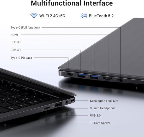 15.6 Inch Laptop Computer, AMD 3020e Processor (Up to 2.6GHz), 8GB RAM 256GB SSD, 1080P IPS FHD Display, USB3.2, Type-C, HDMI, WiFi 5, Win11 Laptop, Notebook Laptops for Business and Students in Kuwait