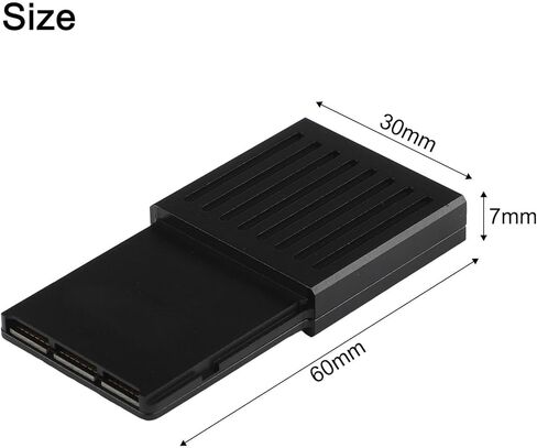 External Hard Drive Enclosure for Xbox Series Aluminum Alloy for PCIe 4.0 NVMe 2230 SSD Conversion Case for XA1 512G/1TB for CH SN530 512G/1TB in Kuwait
