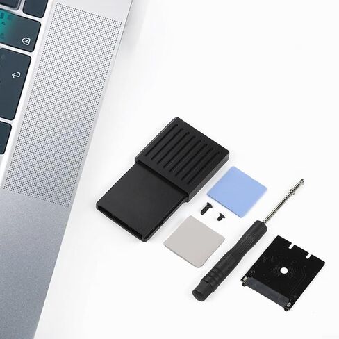 External Hard Drive Enclosure for Xbox Series Aluminum Alloy for PCIe 4.0 NVMe 2230 SSD Conversion Case for XA1 512G/1TB for CH SN530 512G/1TB in Kuwait