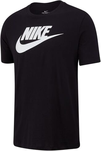 Nike Sportswear Men's T-Shirt AR5004 (White/Black-University Red, Small) in Saudi Arabia