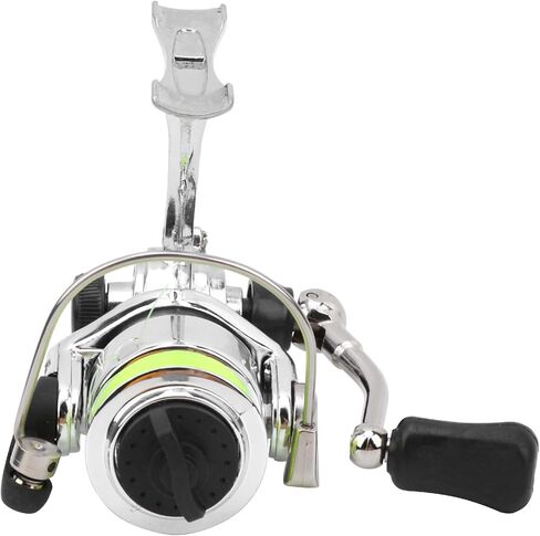 Metal Fishing Reel, Foldable Rocker Arm, Interchangeable Handle, for Fishing Tackle in Kuwait