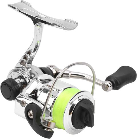 Metal Fishing Reel, Foldable Rocker Arm, Interchangeable Handle, for Fishing Tackle in Kuwait