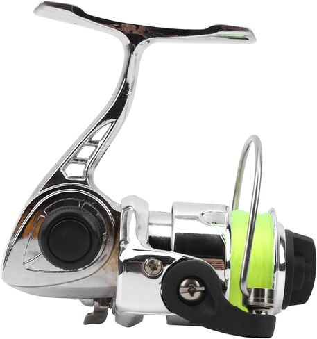 Metal Fishing Reel, Foldable Rocker Arm, Interchangeable Handle, for Fishing Tackle in Kuwait