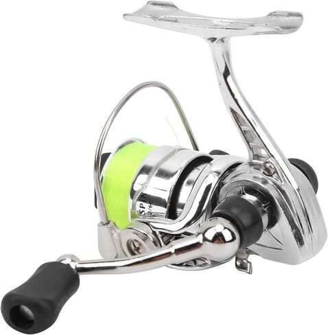 Metal Fishing Reel, Foldable Rocker Arm, Interchangeable Handle, for Fishing Tackle in Kuwait