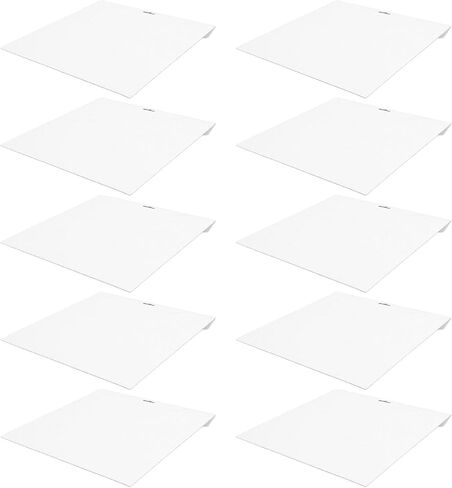 سترات تسجيل من الورق المقوى عالية الكثافة من Qiilu لسجلات LP مقاس 12 بوصة - أكمام قياسية قابلة للإغلاق in Kuwait