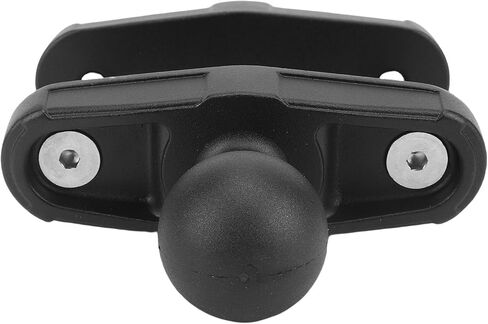 RiToEasysports Square Post Clamp Base, 1.5 Inch Ball Head Aluminum Alloy Stainless Steel Rubber Mount Base, with Multi Angle Adjustment, for Forklift Tractor Tablet Display in Kuwait