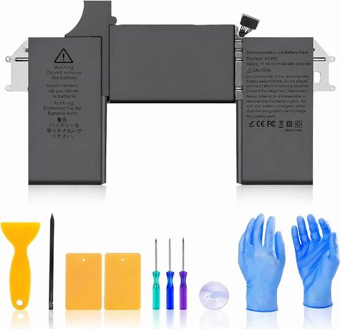 A2389 Battery Replacement for MacBook Air 13 Inch A2337 M1 (2020), EMC 3598, MGN53 MGN83 MGN63 MGN93 MGND3 MGN73 MGNA3 MGNE3 in Kuwait