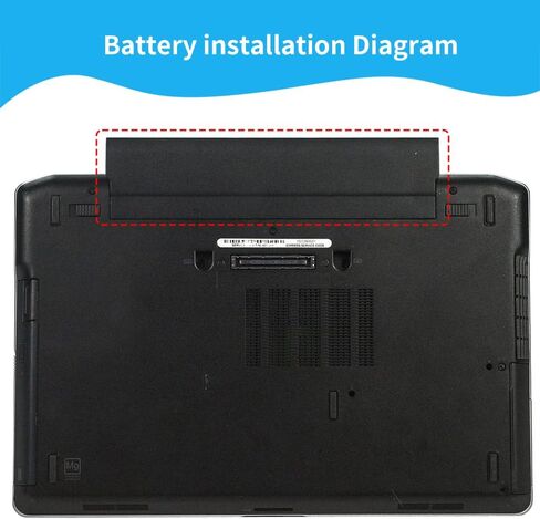 استبدال بطارية الكمبيوتر المحمول RFJMW E6230 لجهاز DELL Latitude E6220 E6330 E6320 E6120 E6430s FRR0G UJ499 7FF1K 312-1241 99GXD5 312-1446 TPHRG KJ321 Y61CV 11.1V 65WH in Kuwait