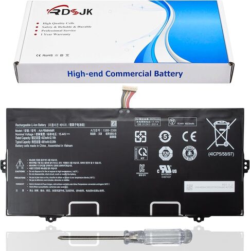 AA-PBMN4MR Laptop Battery for Samsung Galaxy Book Pro 360 NP930XDB NP935XDB NP930XED NP930QDB NP930QED NP950QED NP934QED-KA1DE NT930QED-K71A NP940XFG NP930XDB-KD1US NP935XDB-KC2DE Series 15.44V 62.1Wh in Kuwait