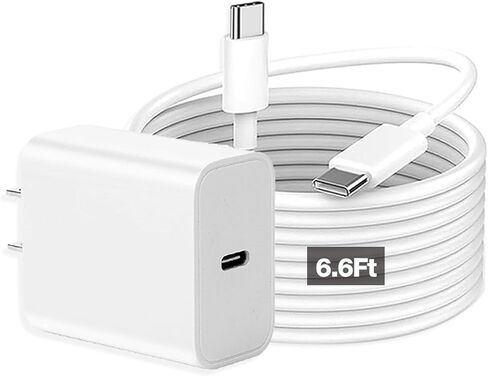 30W USB C Fast GaN Charger for Google Pixel 10 Pro Fold/9 Pro XL/8 Pro/8/8a/7 Pro/7a/6/5/4 XL,30W Watt Type C Adapter PD 3.0/PPS Wall Plug Charging Rapidly Block with 6.6FT C to C Cable in Kuwait