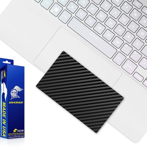 ArmorSuit MilitaryShield Black Carbon Fiber Skin Vinyl Wrap for ASUS ROG Zephyrus G14 [14 inch] (2022) - TouchPad in Kuwait