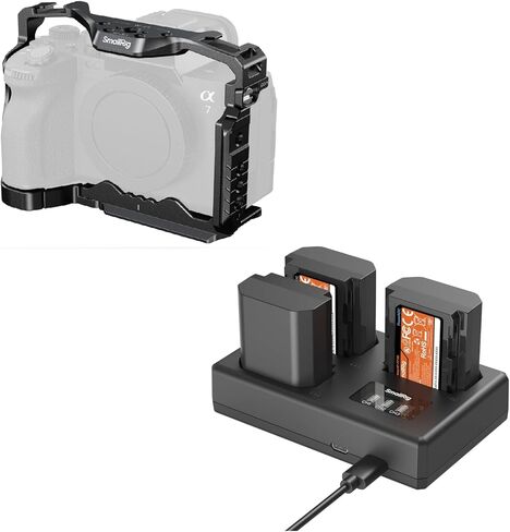 SmallRig HawkLock Quick Release Full Cage and NP-FZ100 Camera Battery Kit for Sony in Kuwait