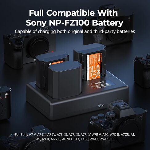 SmallRig HawkLock Quick Release Full Cage and NP-FZ100 Camera Battery Kit for Sony in Kuwait