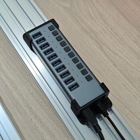 Wall or Desk Mount for Sabrent 16 Port USB Hub with Screws fit for Sim Racing 2040/2080 Cockpits, with M6 Screws kit, Sabrent HB BU10/B7C3/3A4C in Kuwait